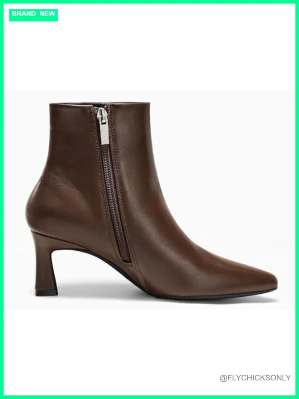 Womens Ankle Boots Kitten Low Heel Closed Pointed Booties Side Zipper Dress